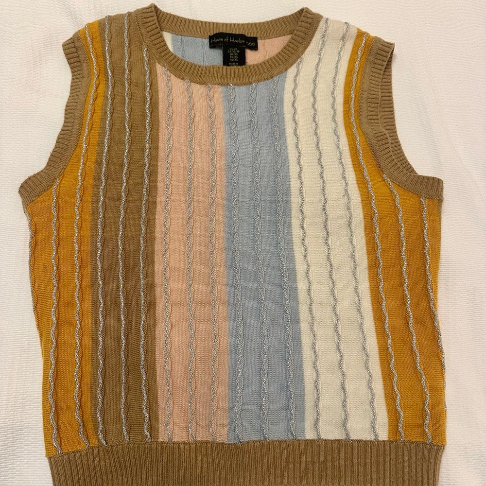 House of Harlow Multicolor Knit Sweater